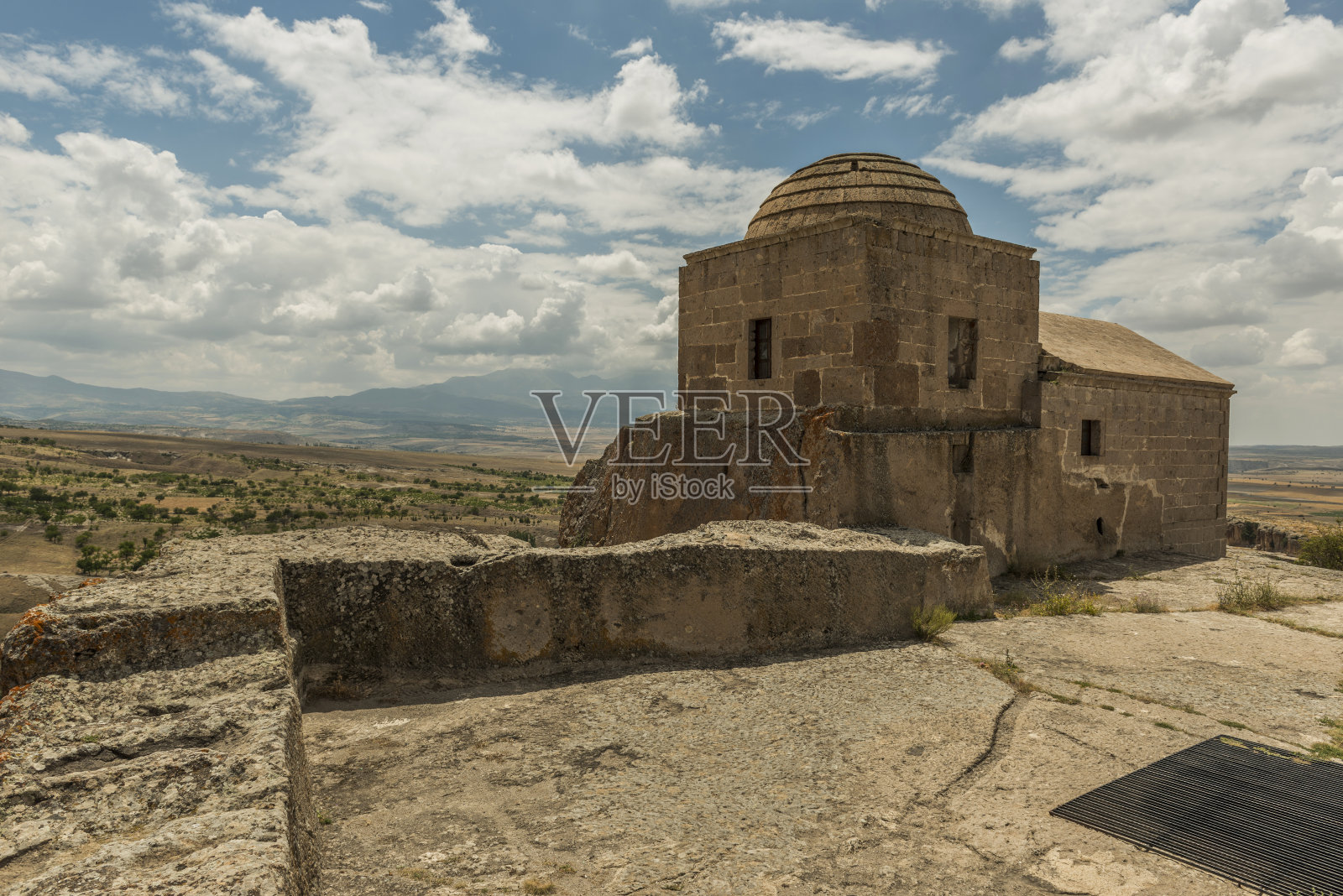 圣阿Analipsis教堂，伊赫拉拉山谷照片摄影图片