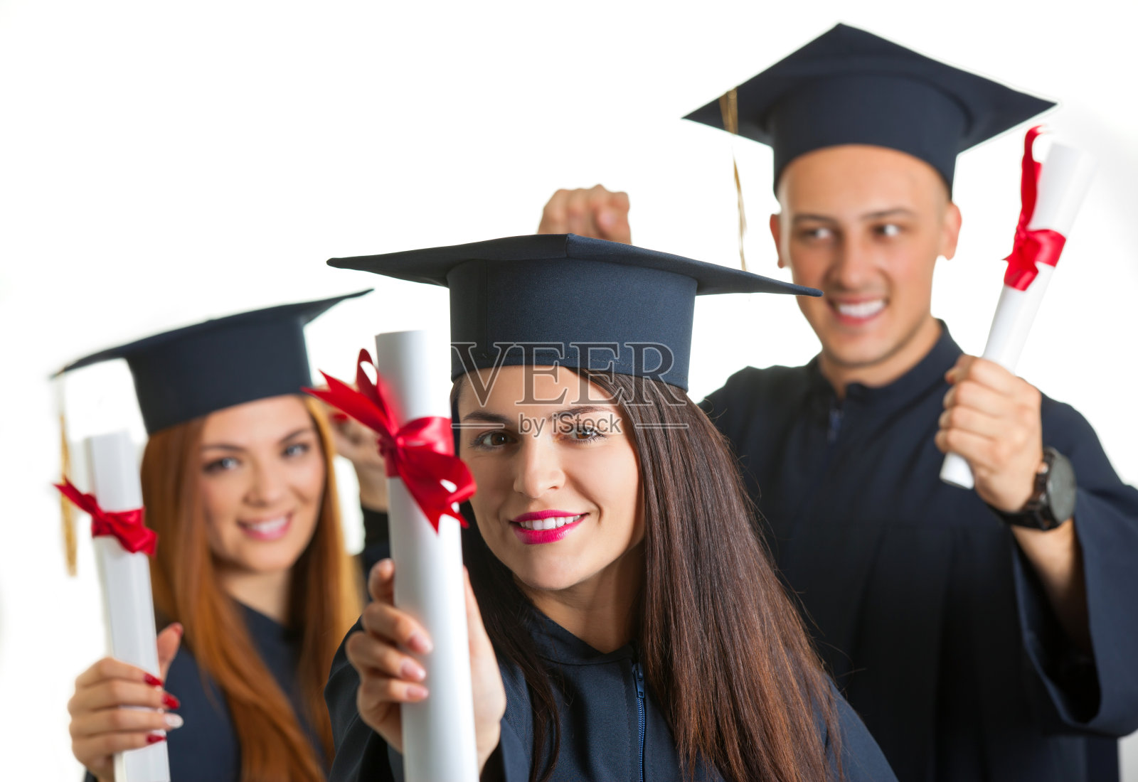 大学生毕业照片摄影图片