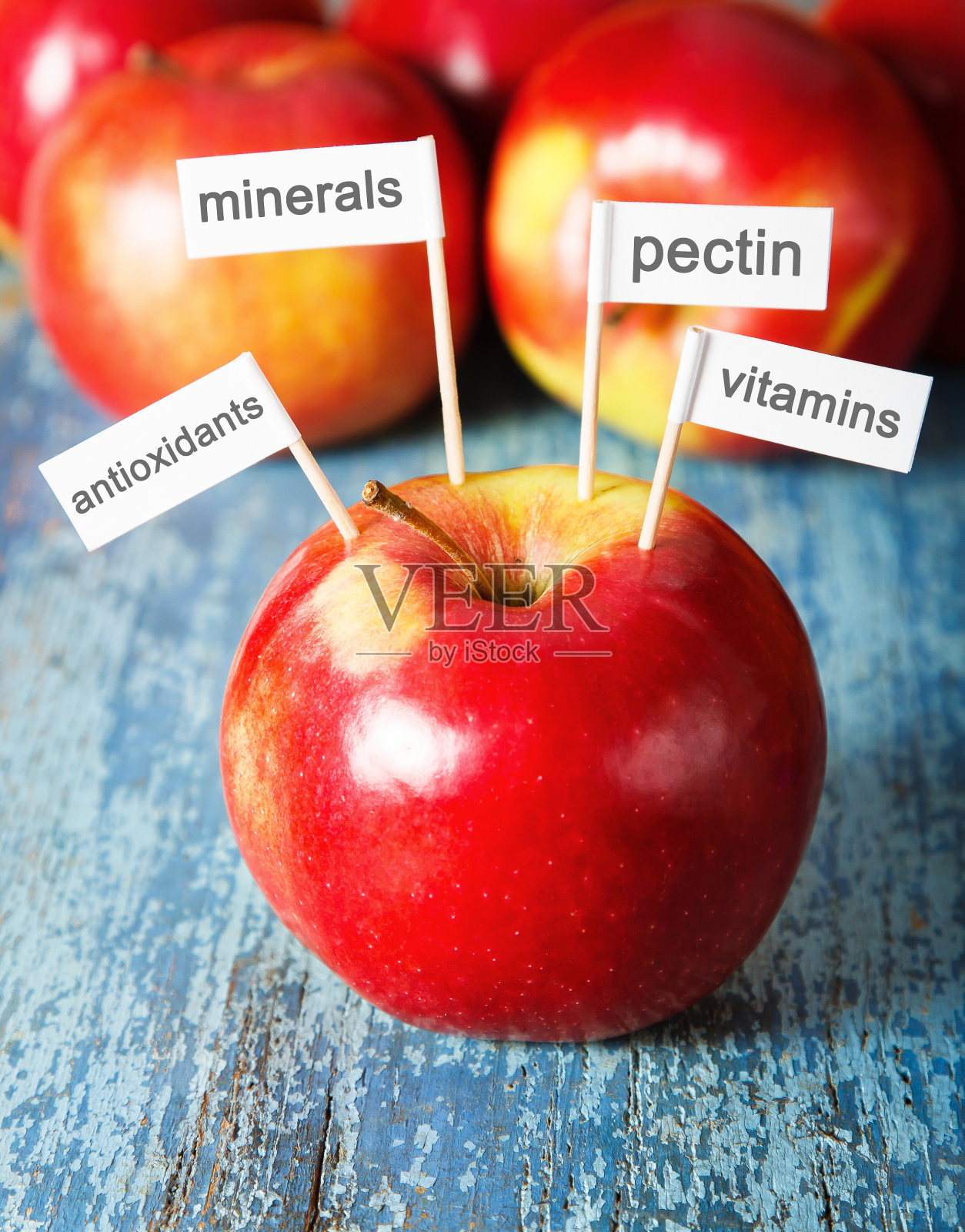 健康食品概念——苹果照片摄影图片