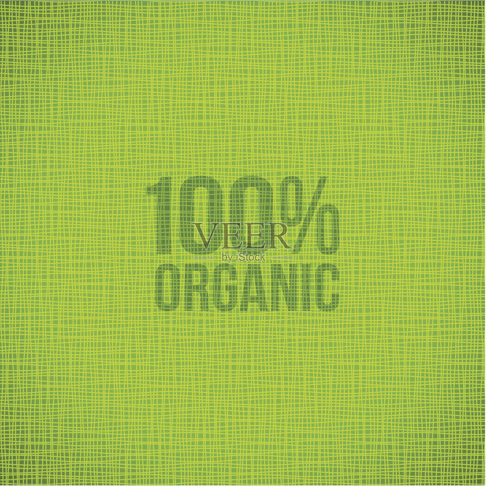 绿色天然织物纹理背景。插画图片素材