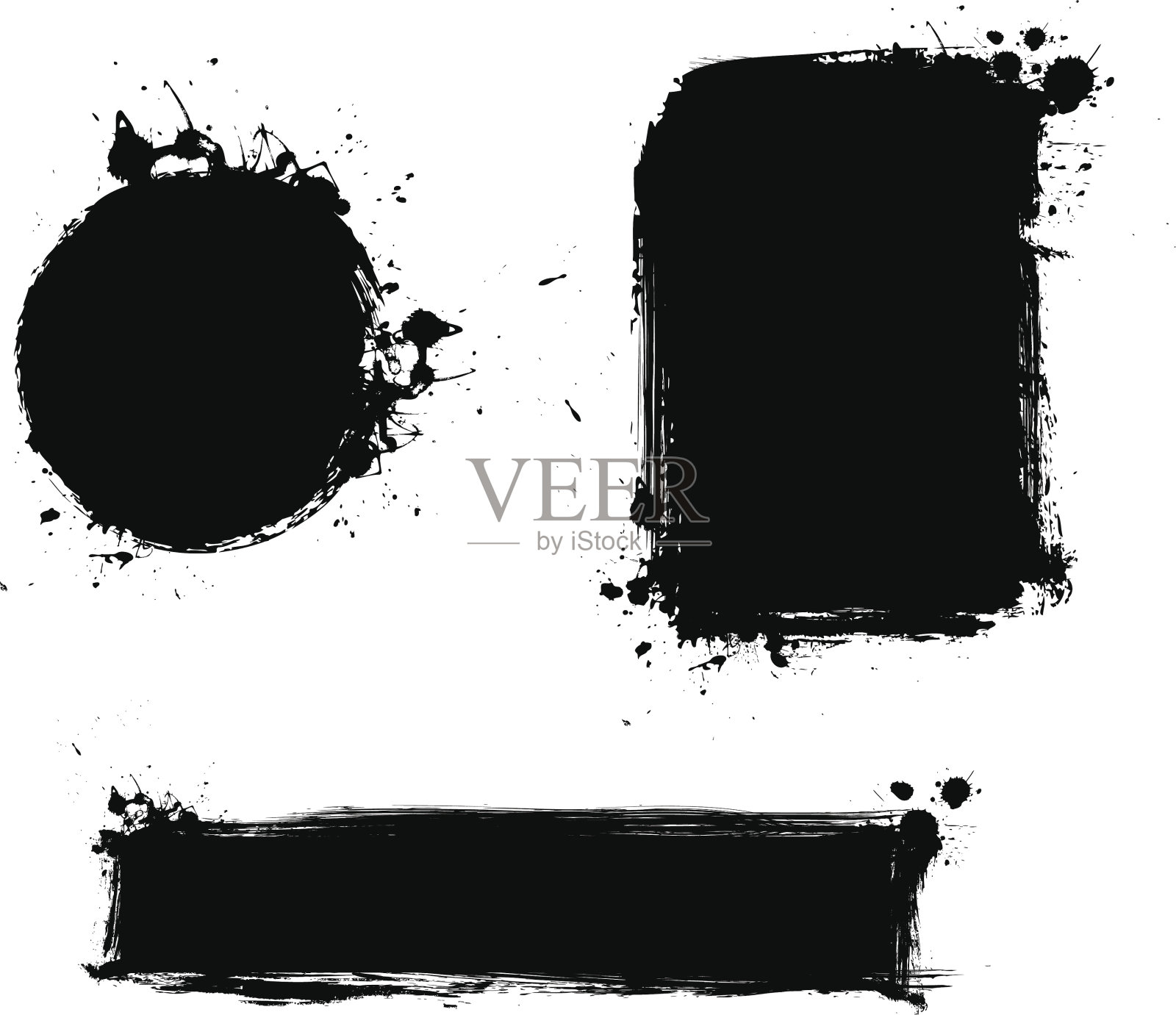 枯燥乏味的背景设置插画图片素材