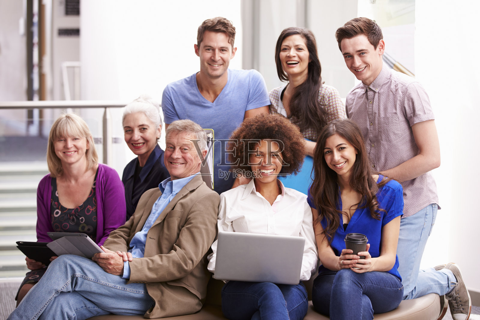 成人学生继续教育课程的肖像照片摄影图片