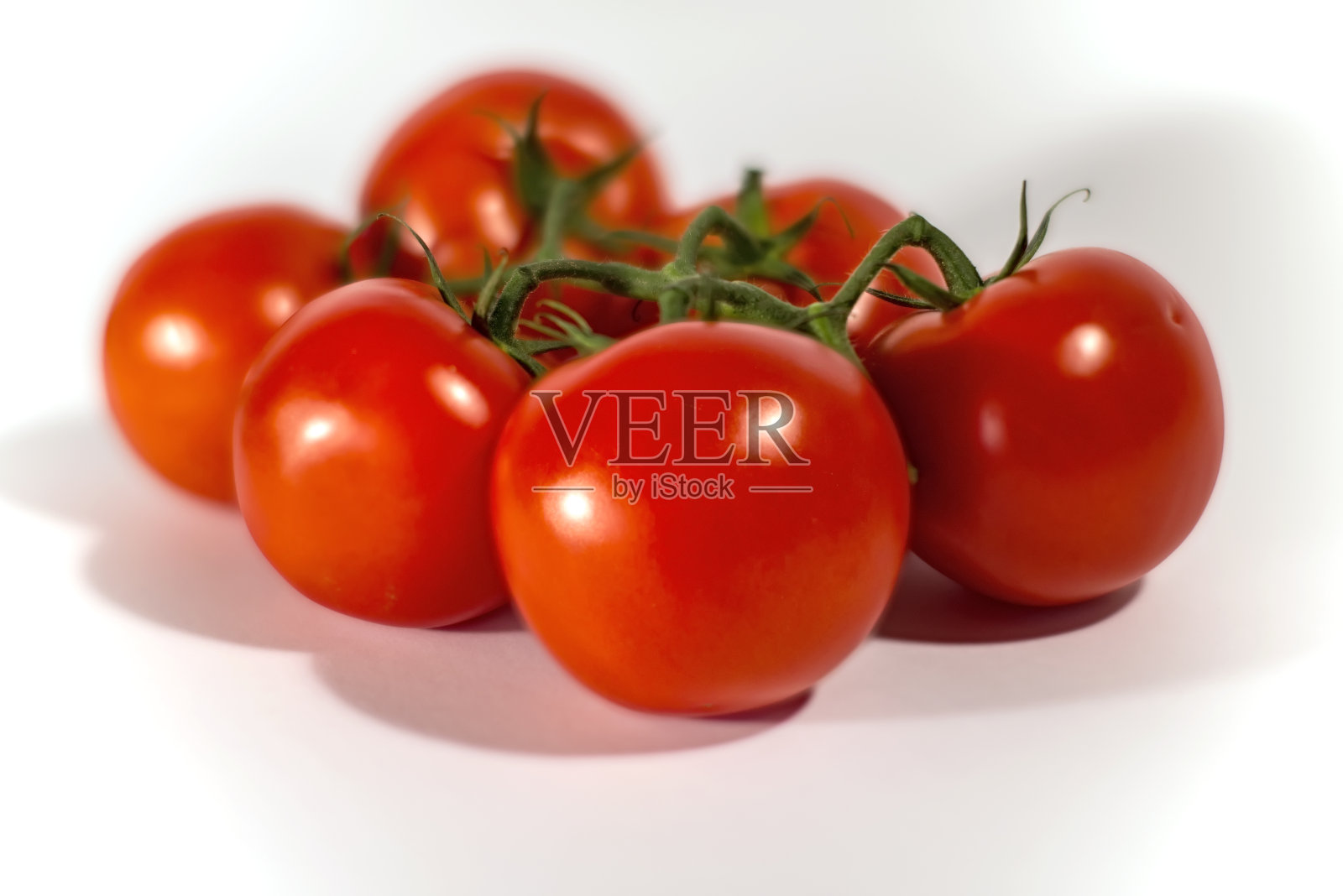 白色的番茄特写照片摄影图片