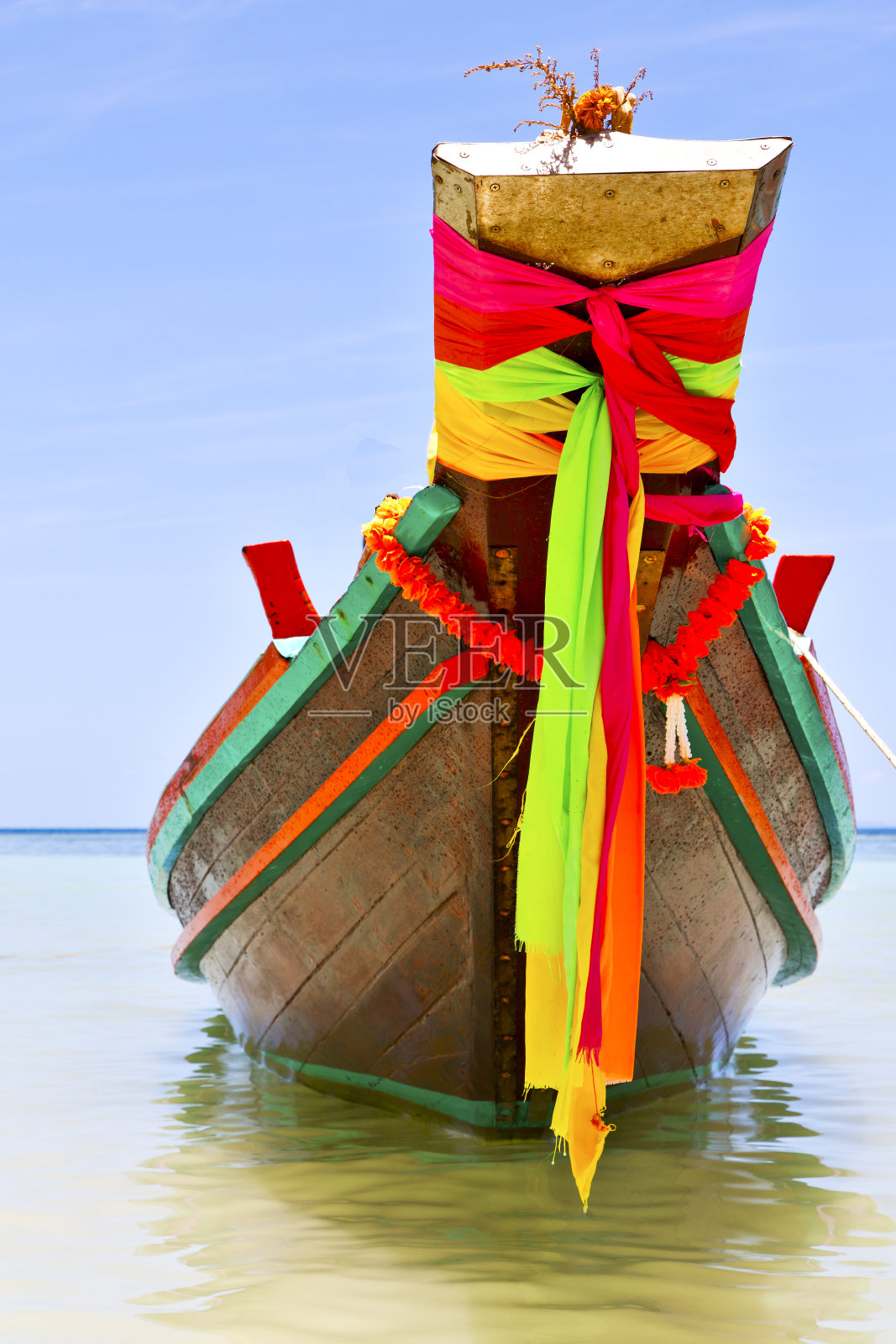 岩石独木舟在泰国，亚洲和南海照片摄影图片