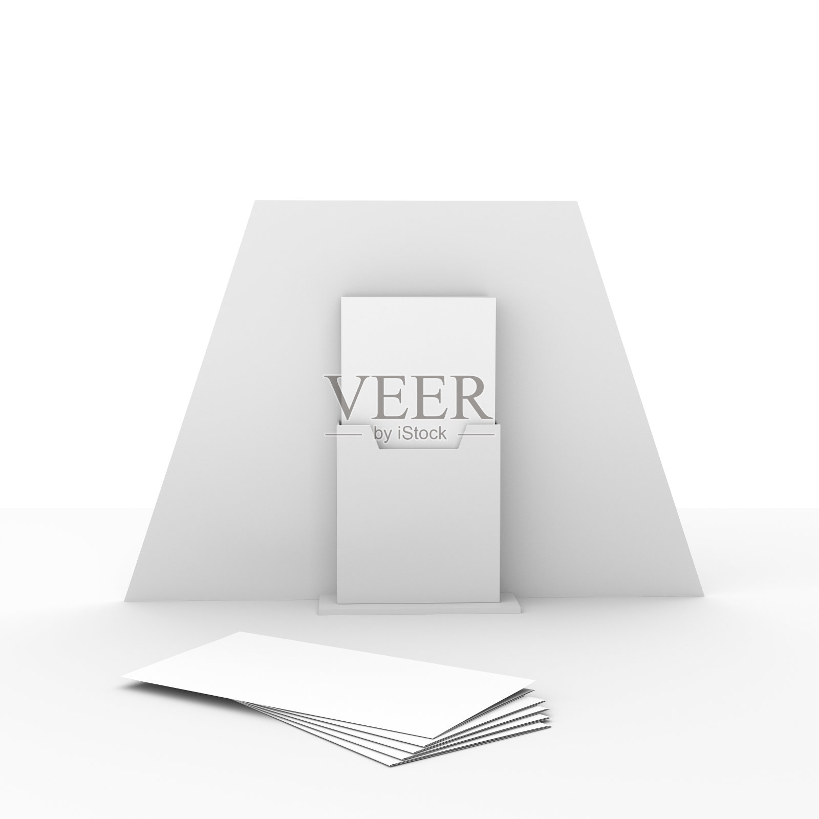 有传单或dl尺寸传单的空白夹照片摄影图片