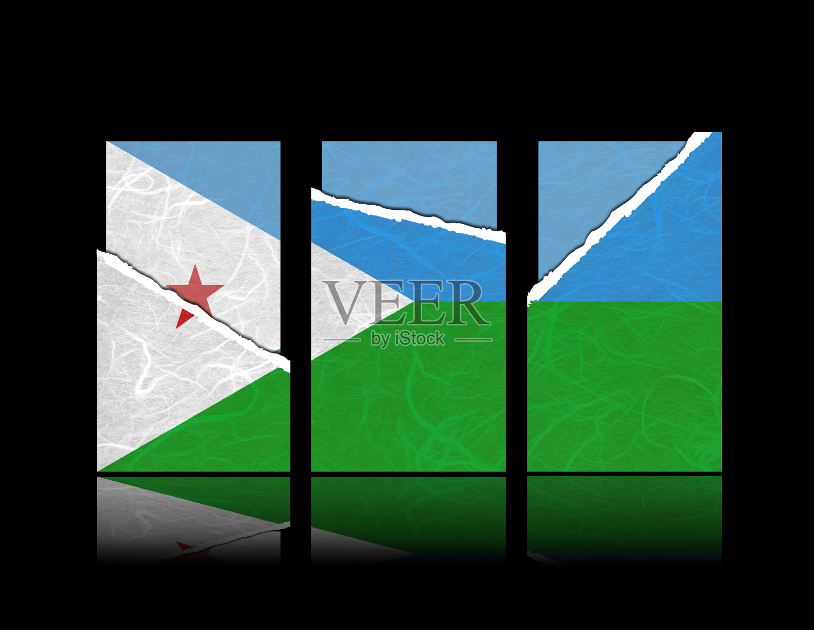 用礼品卡撕下包装纸照片摄影图片