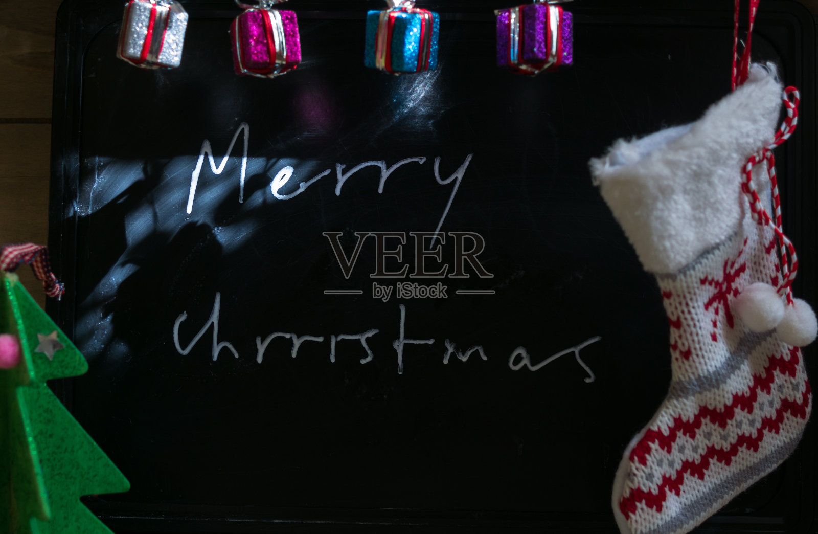 圣诞节装饰品照片摄影图片