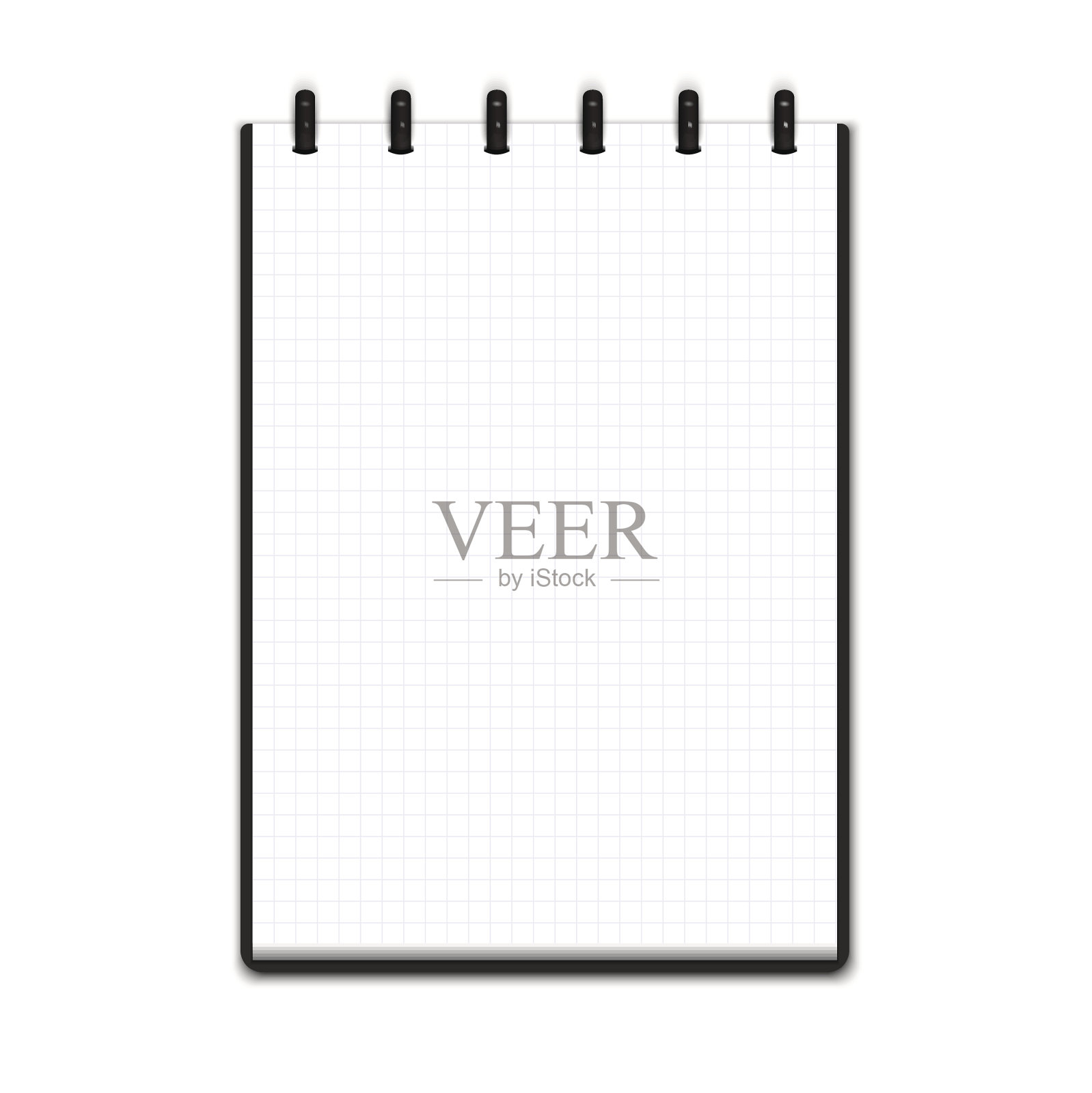 现实的空白笔记本设计元素图片