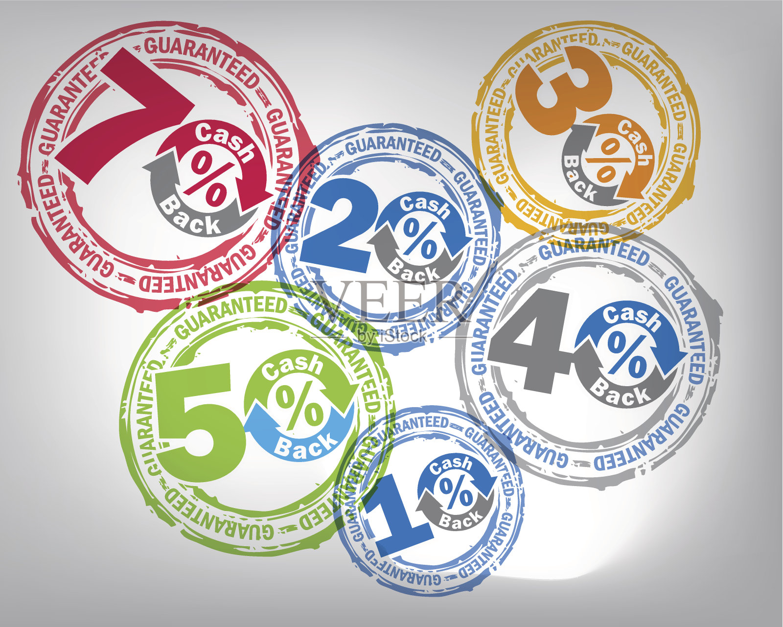 折扣提供邮票设计元素图片