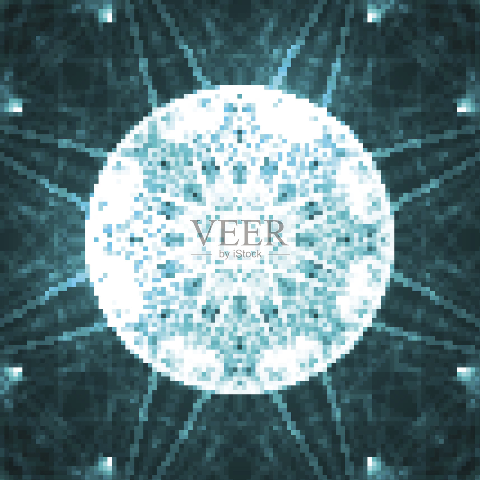 抽象的技术背景插画图片素材