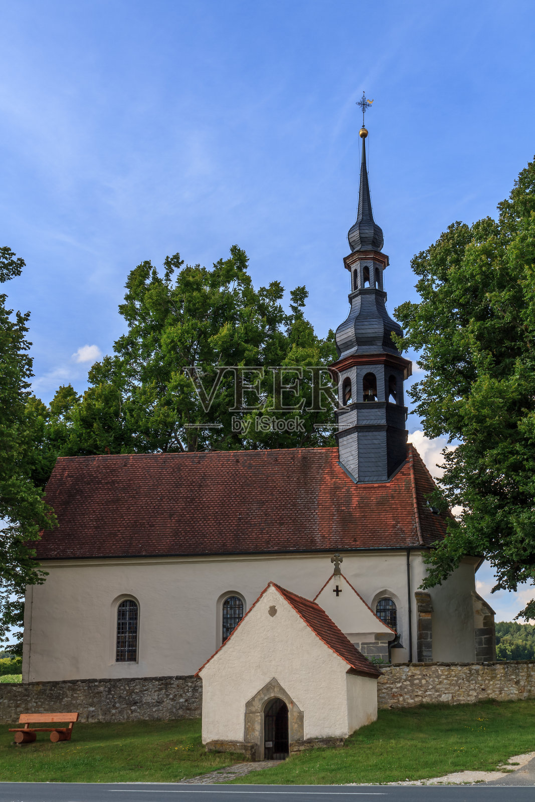 巴伐利亚教堂照片摄影图片