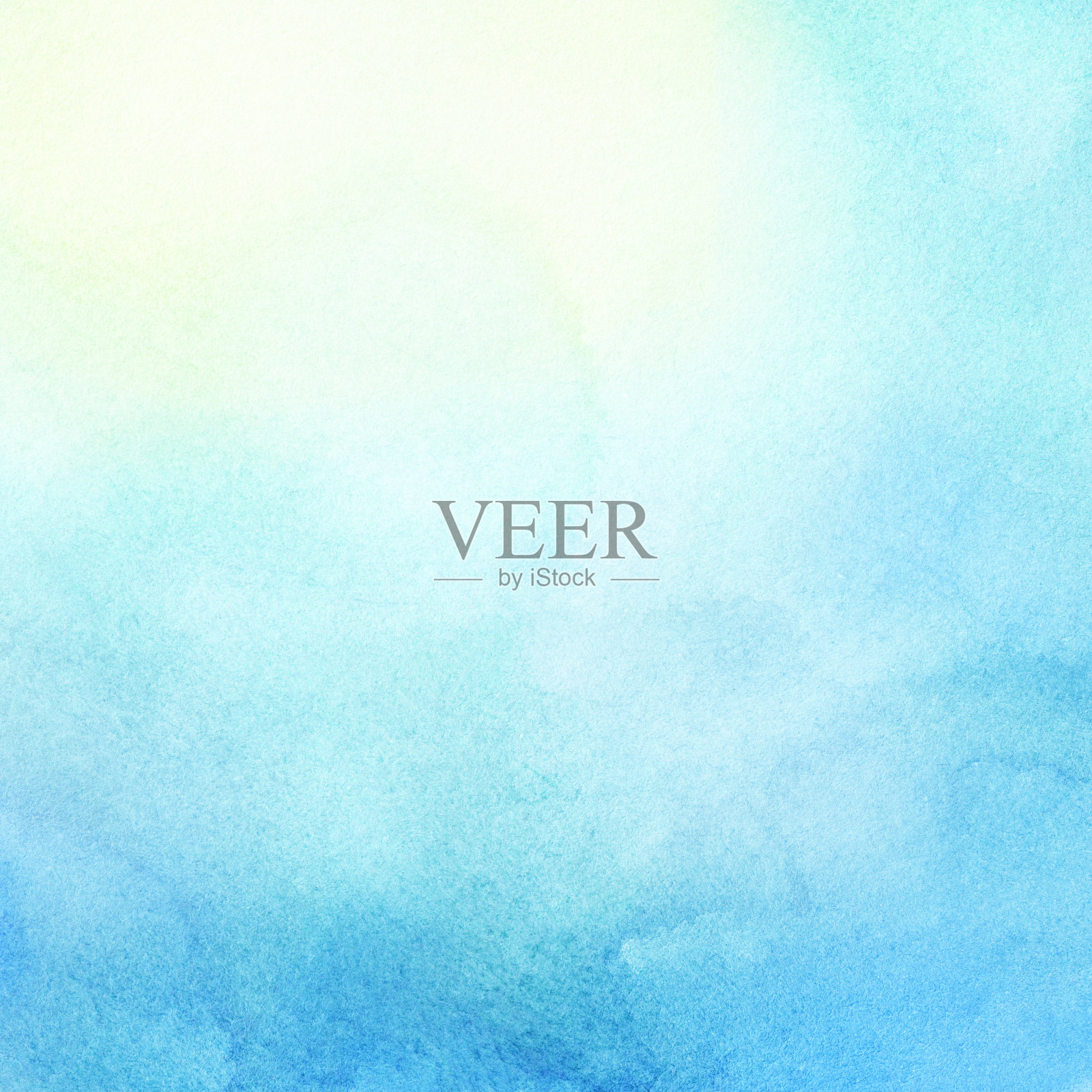 抽象彩色水彩背景。插画图片素材