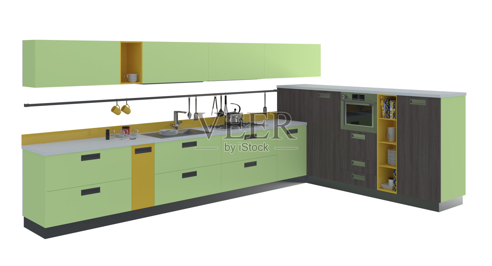 厨房家具插图照片摄影图片