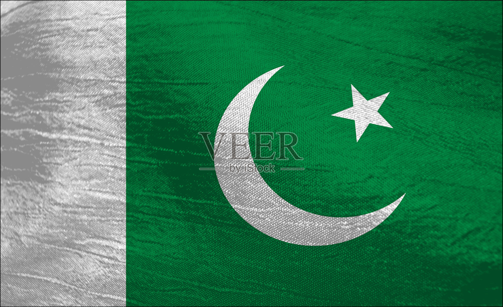 巴基斯坦的国旗照片摄影图片