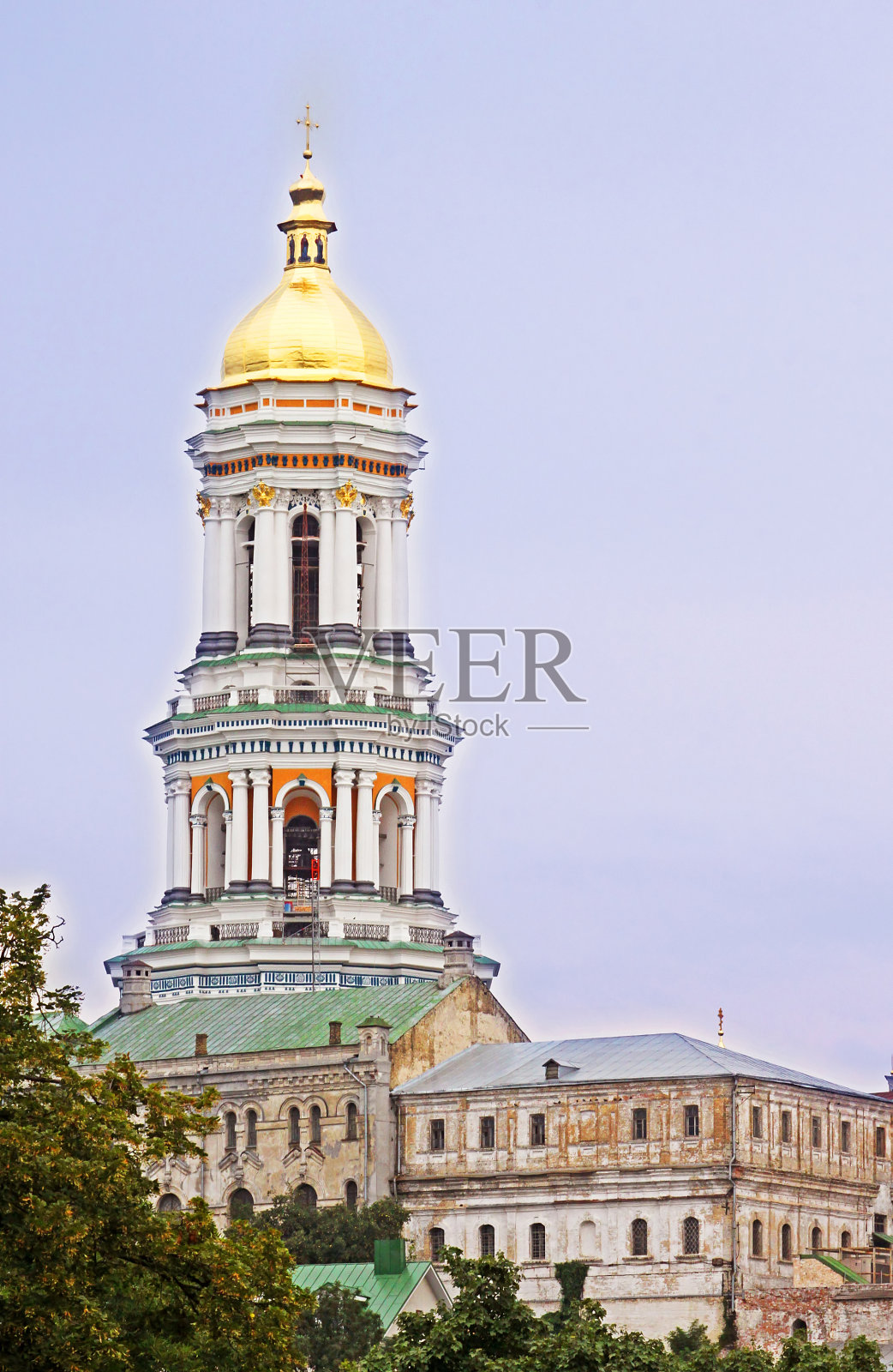 伟大的拉夫拉钟楼，基辅，乌克兰照片摄影图片