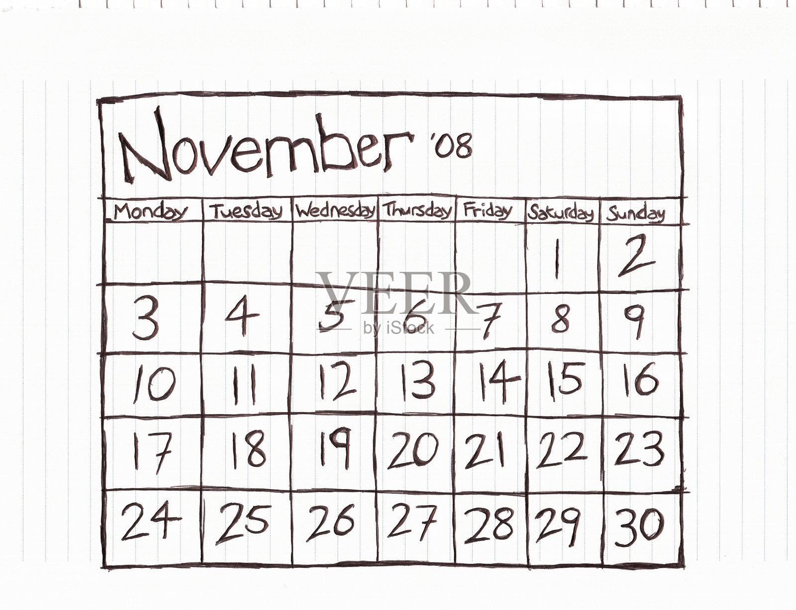 月11月插画图片素材