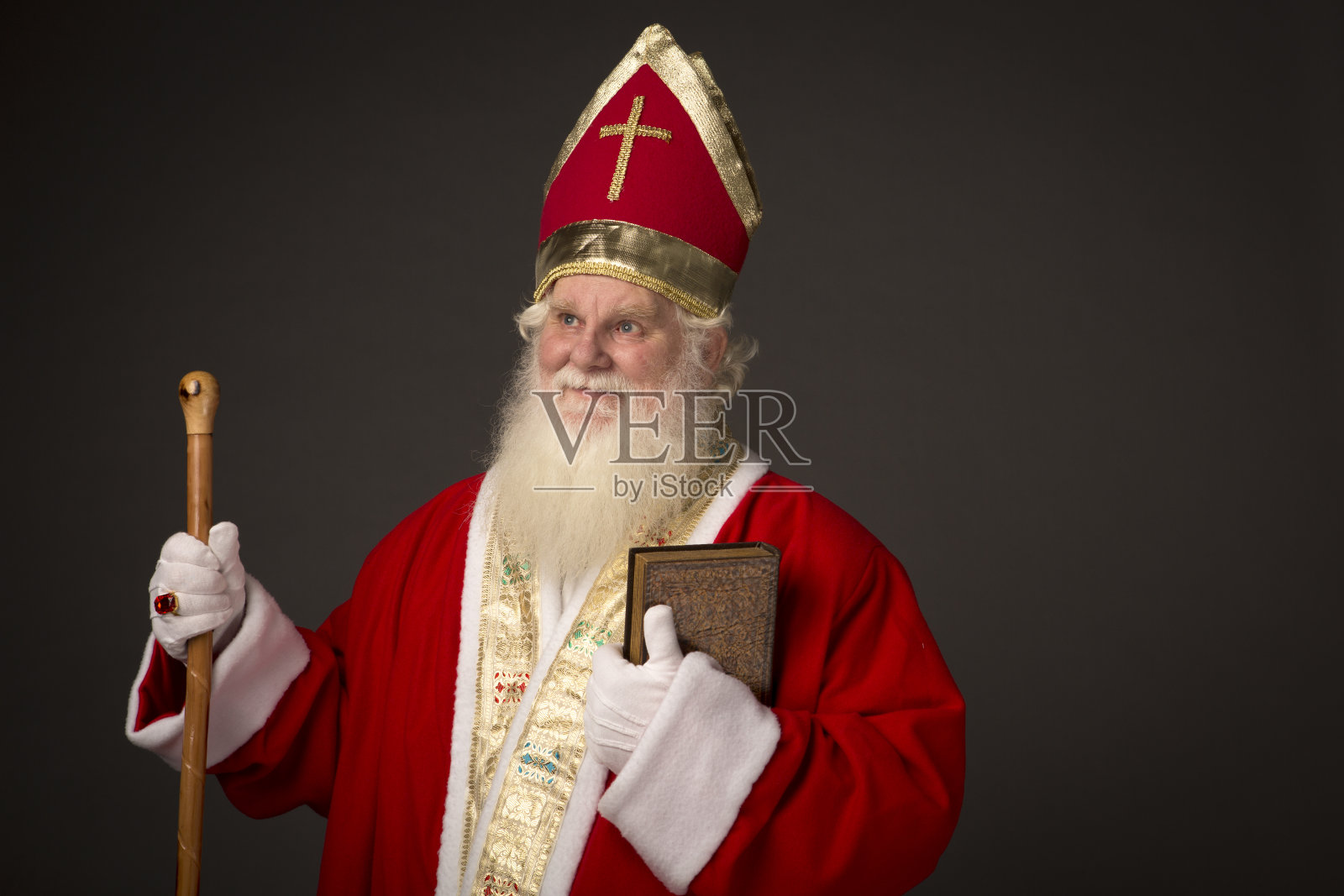 真正的圣诞老人照片摄影图片