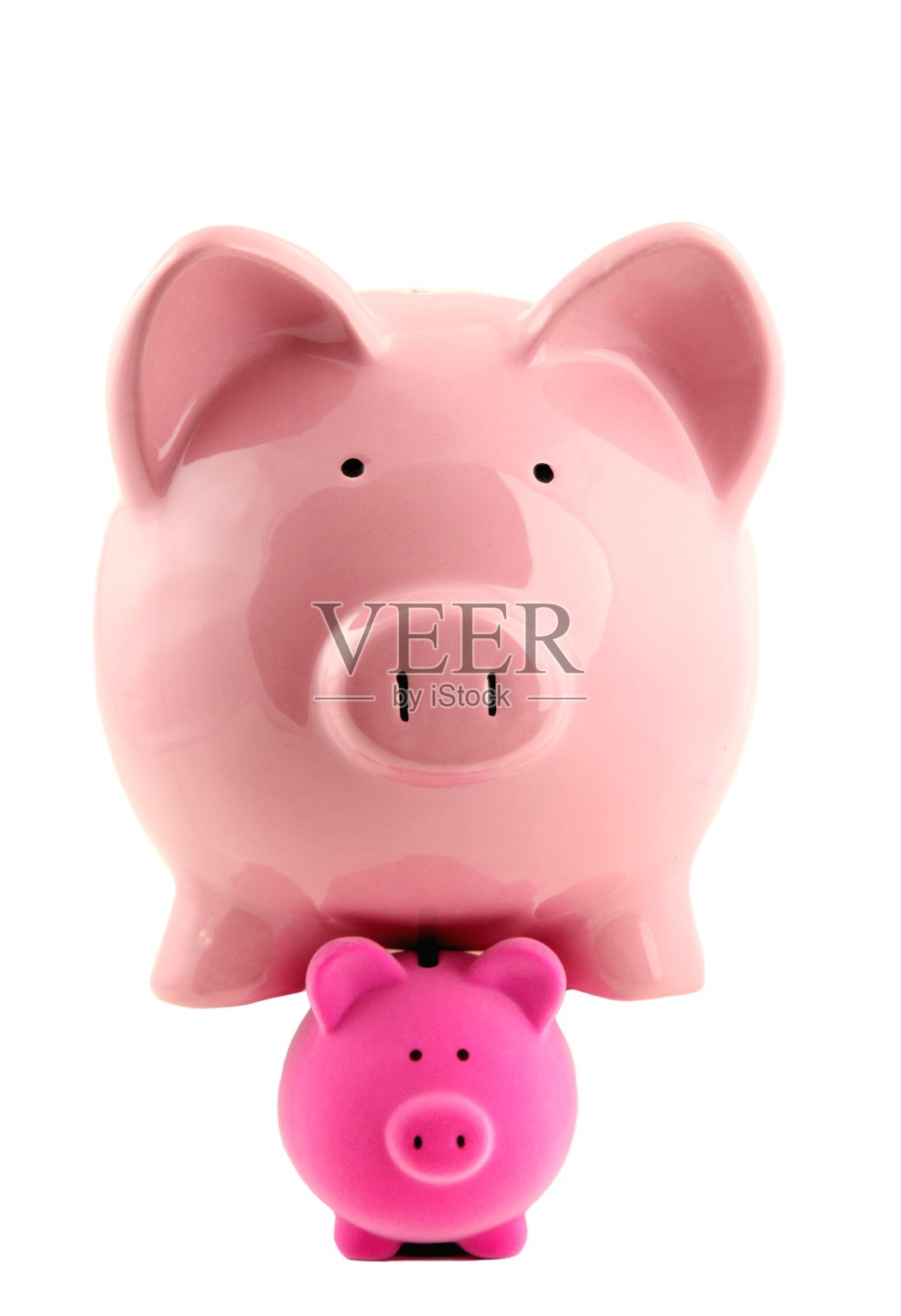 小猪银行的钱和债务概念照片摄影图片