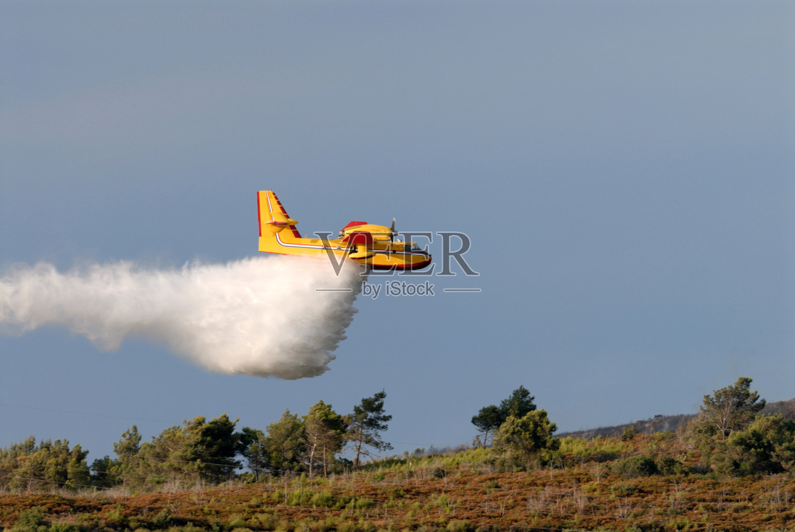 消防飞机照片摄影图片