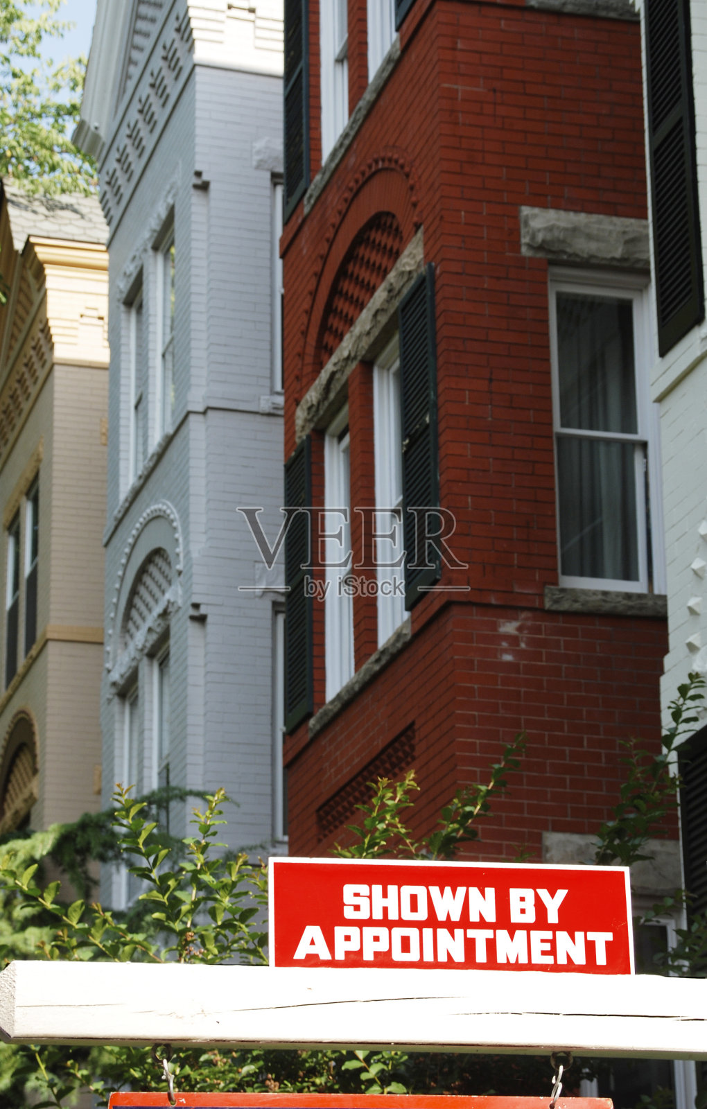 华盛顿特区乔治敦市待售房屋照片摄影图片