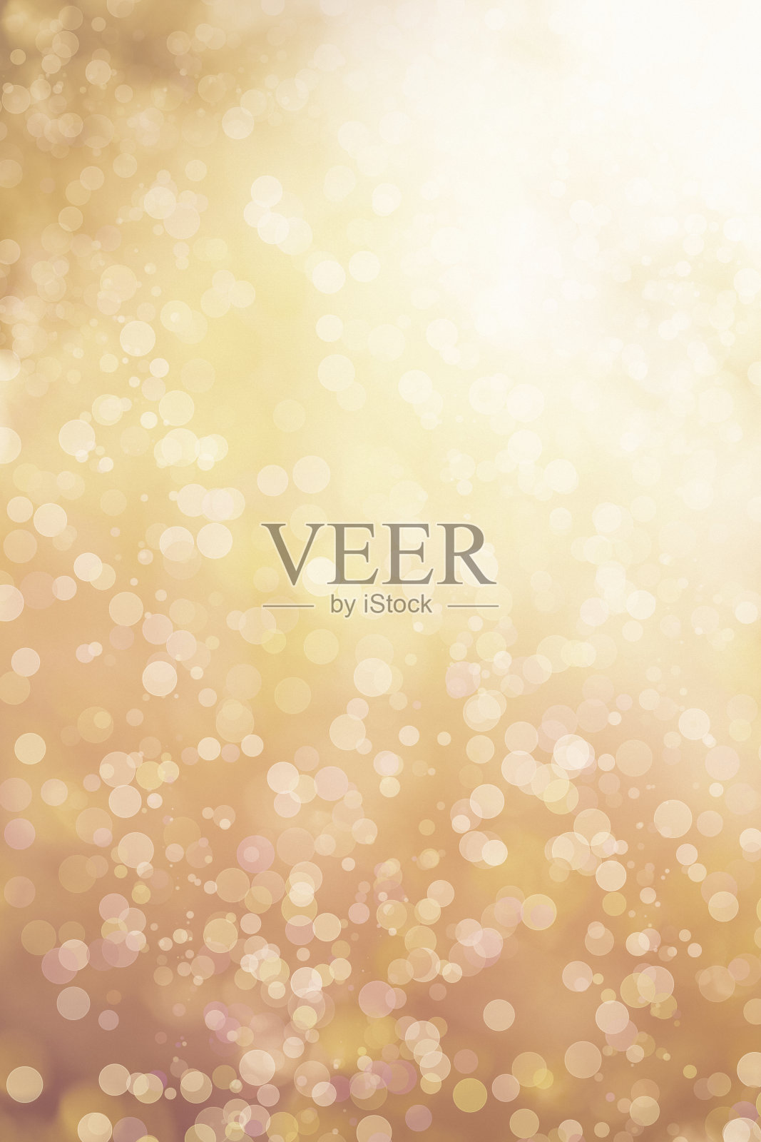 金色的散景插画图片素材