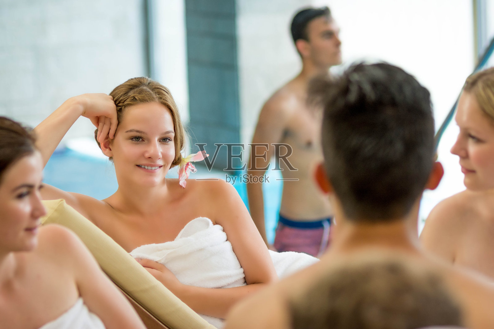 放松的水疗中心照片摄影图片