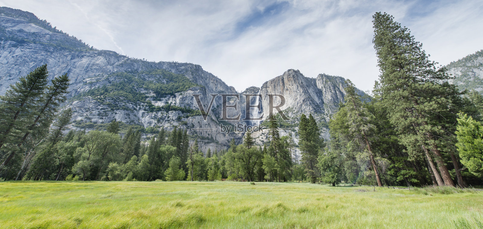 约塞米蒂瀑布照片摄影图片