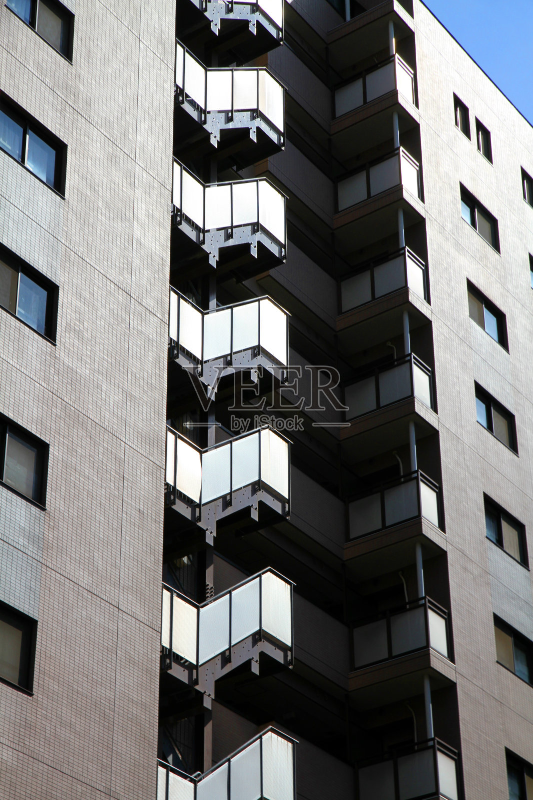 暴跌的楼梯照片摄影图片