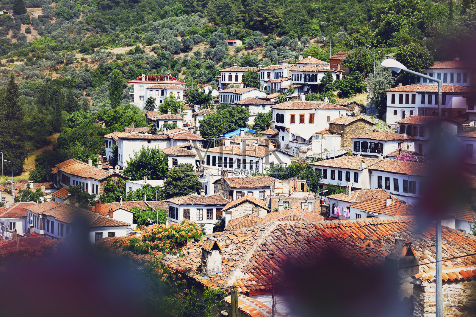 Stonehouse, Sirince村，伊兹密尔省，土耳其照片摄影图片