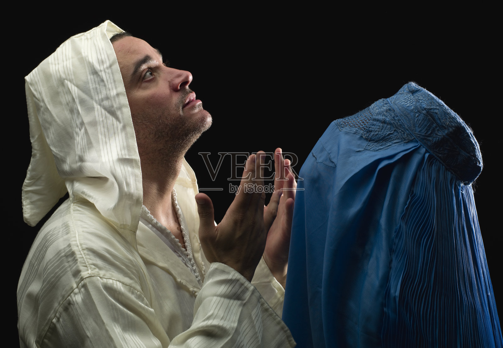 穆斯林夫妇照片摄影图片