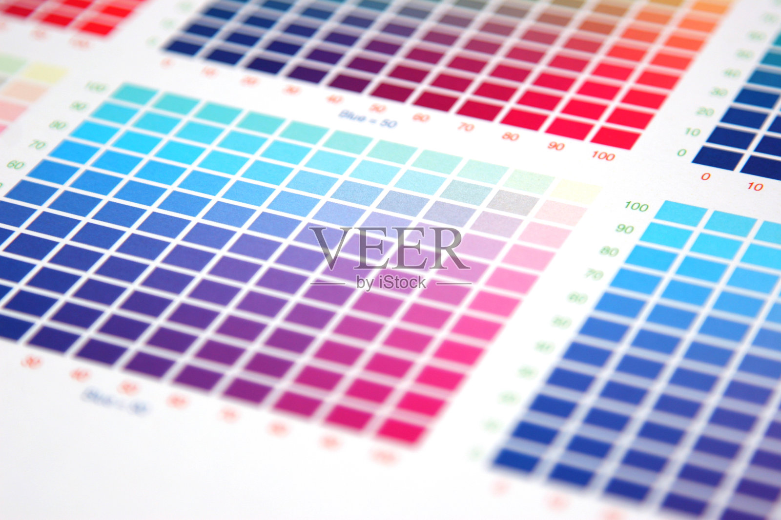 CMYK色彩指南照片摄影图片