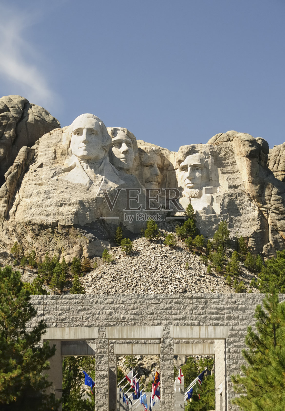 拉什莫尔山国家纪念碑照片摄影图片