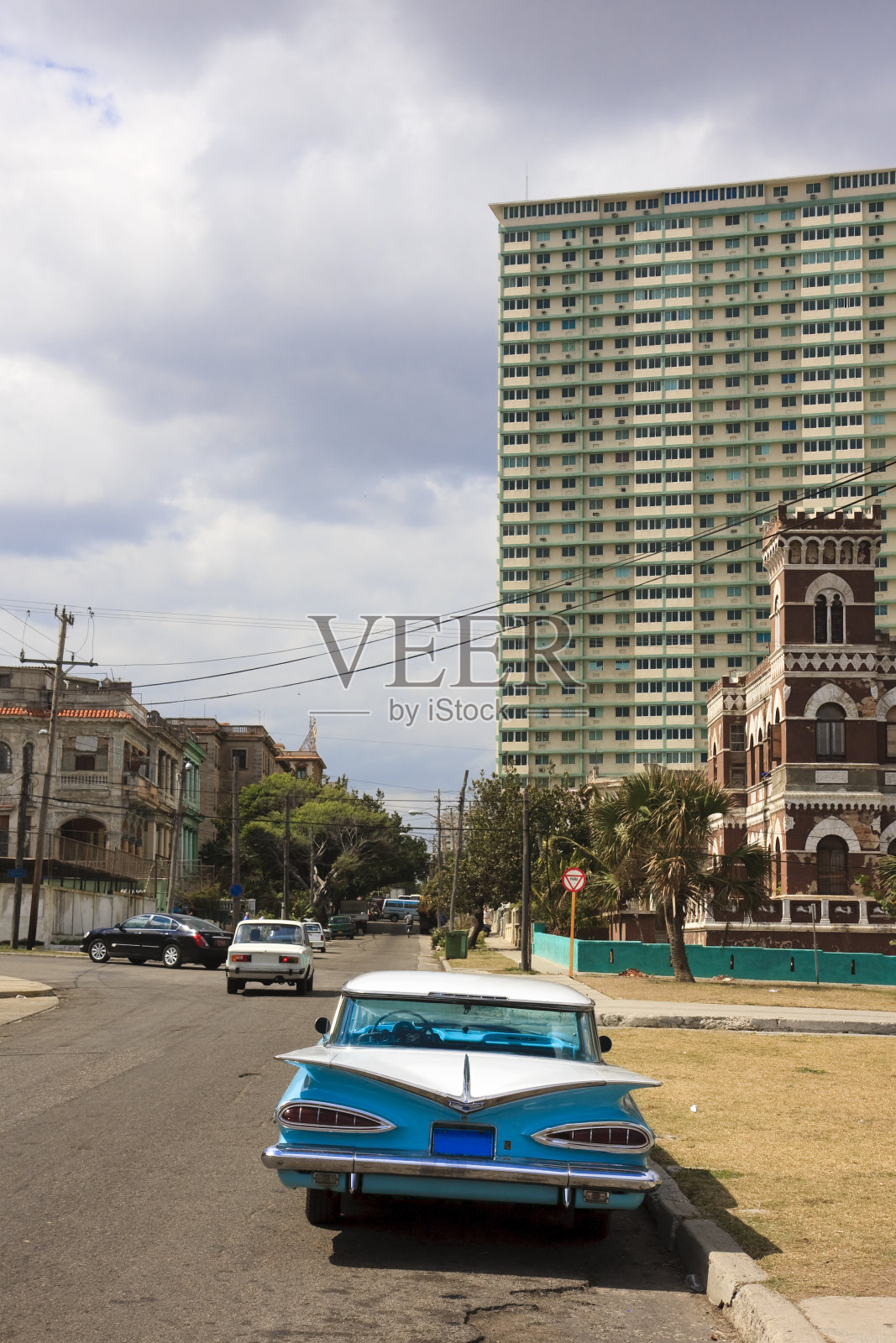 典型的哈瓦那照片摄影图片