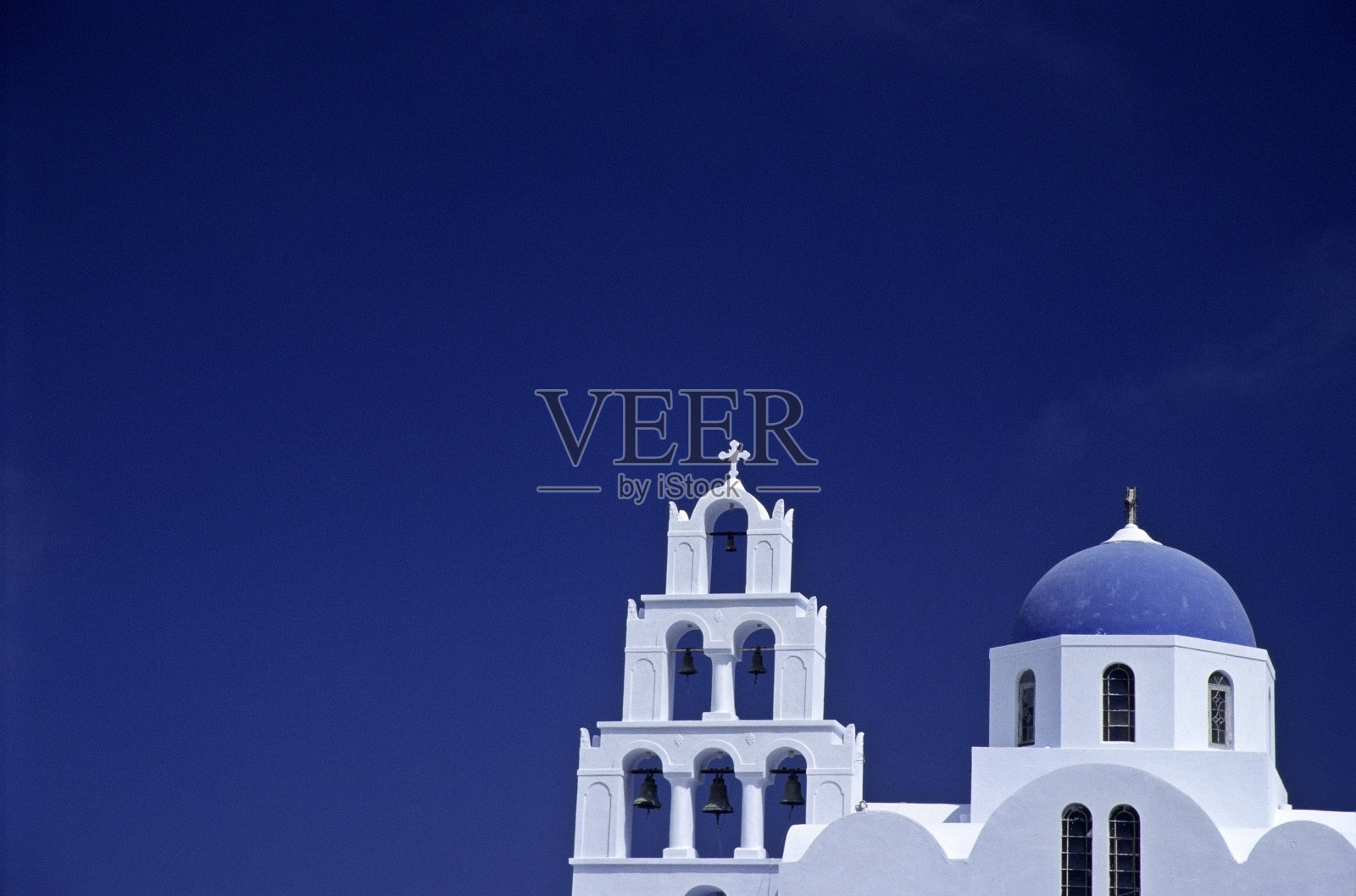 皮尔戈斯，圣托里尼照片摄影图片