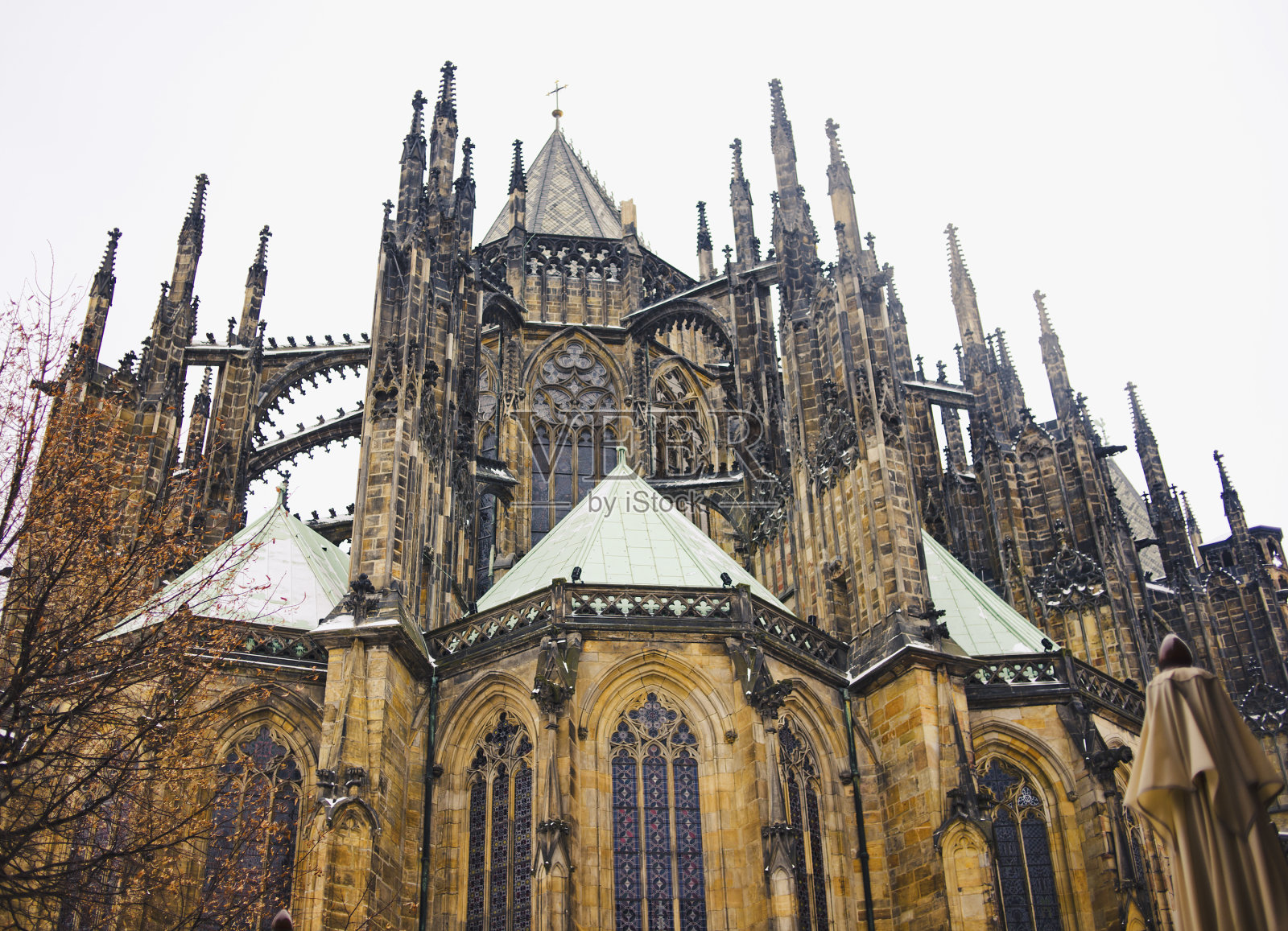 布拉格的圣维塔斯大教堂照片摄影图片