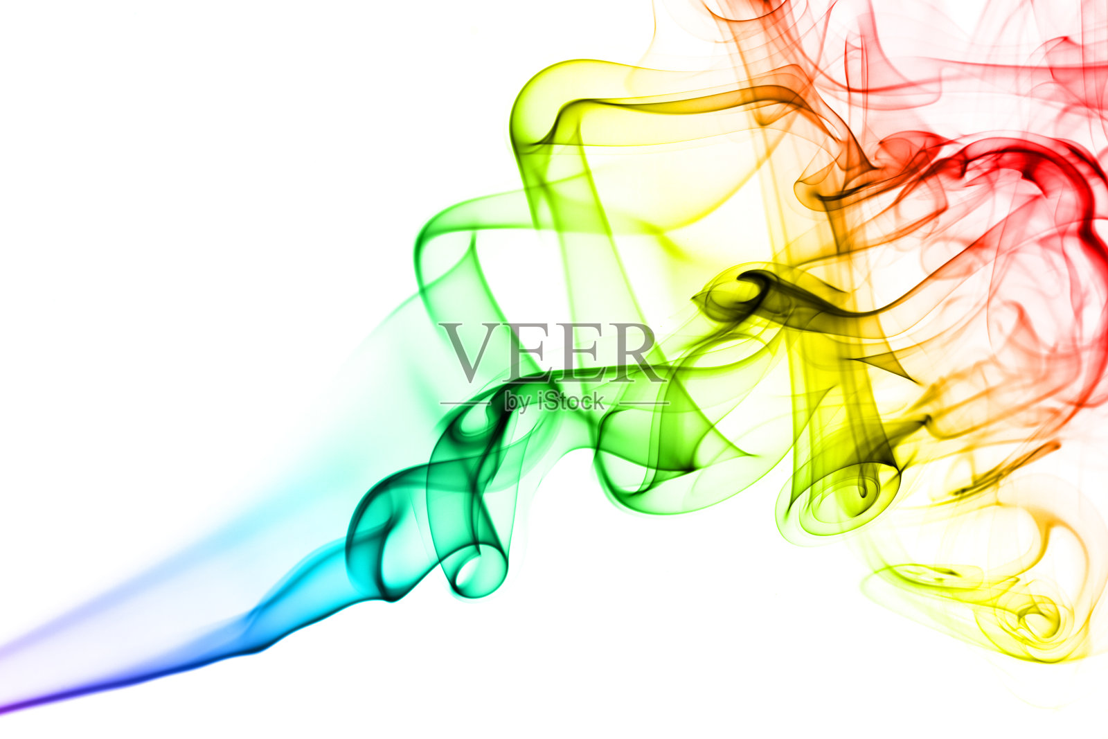 彩色的烟照片摄影图片