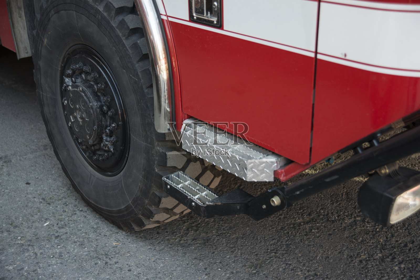 卡车司机家门口照片摄影图片