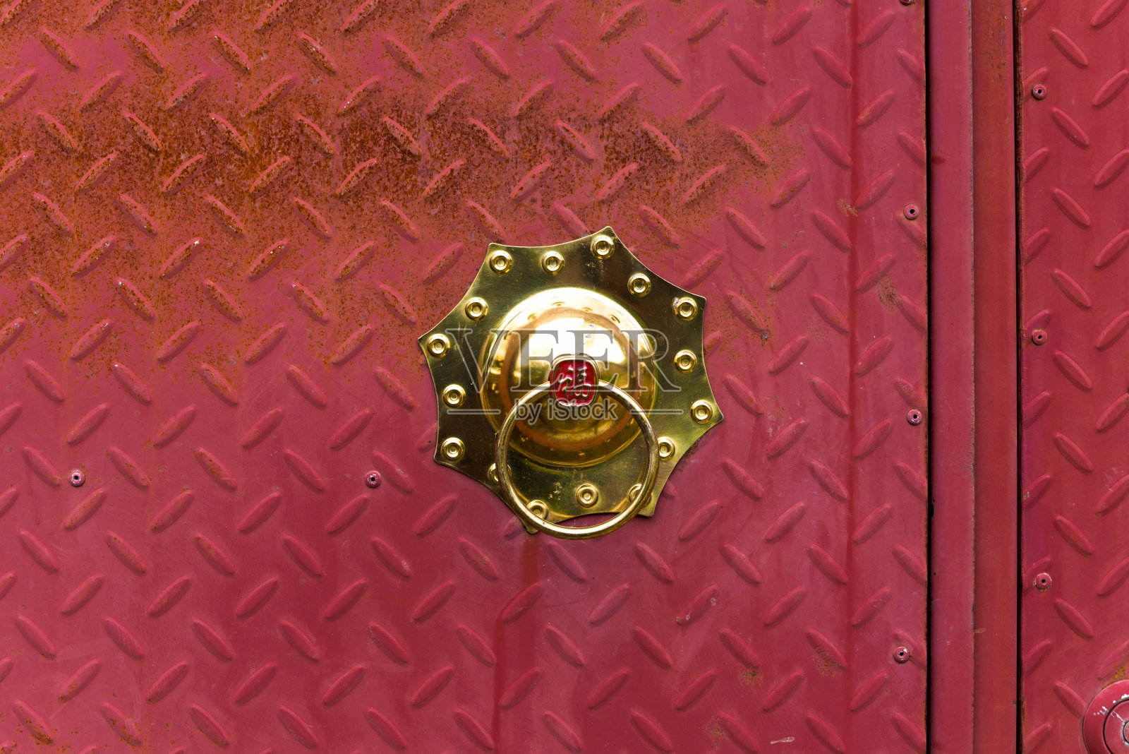 中国传统门环照片摄影图片