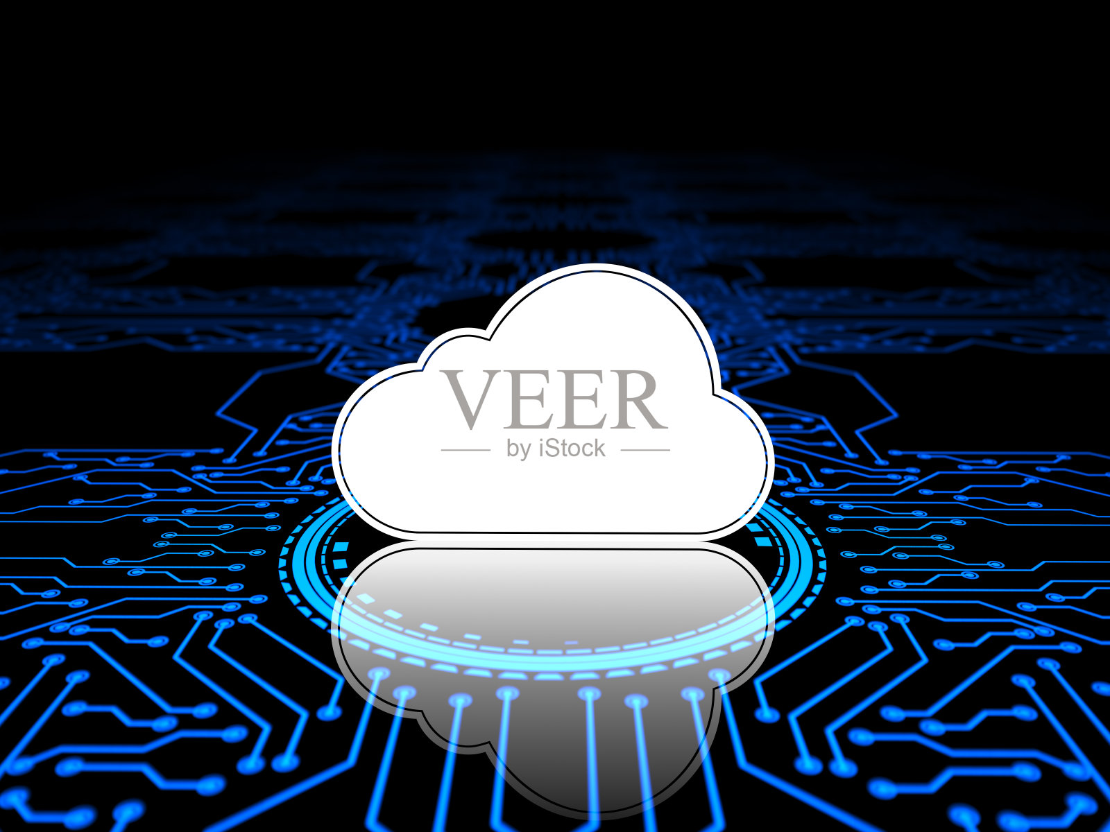 摘要云计算数字背景照片摄影图片