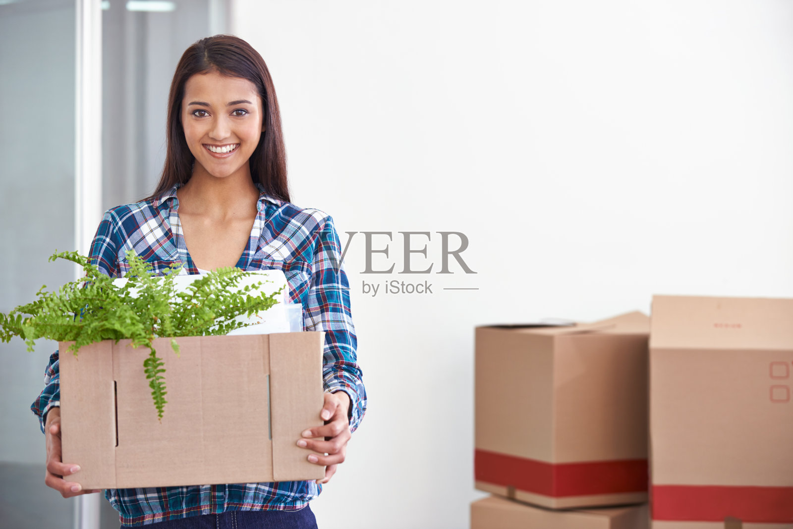 每一间新办公室都需要一点绿色照片摄影图片