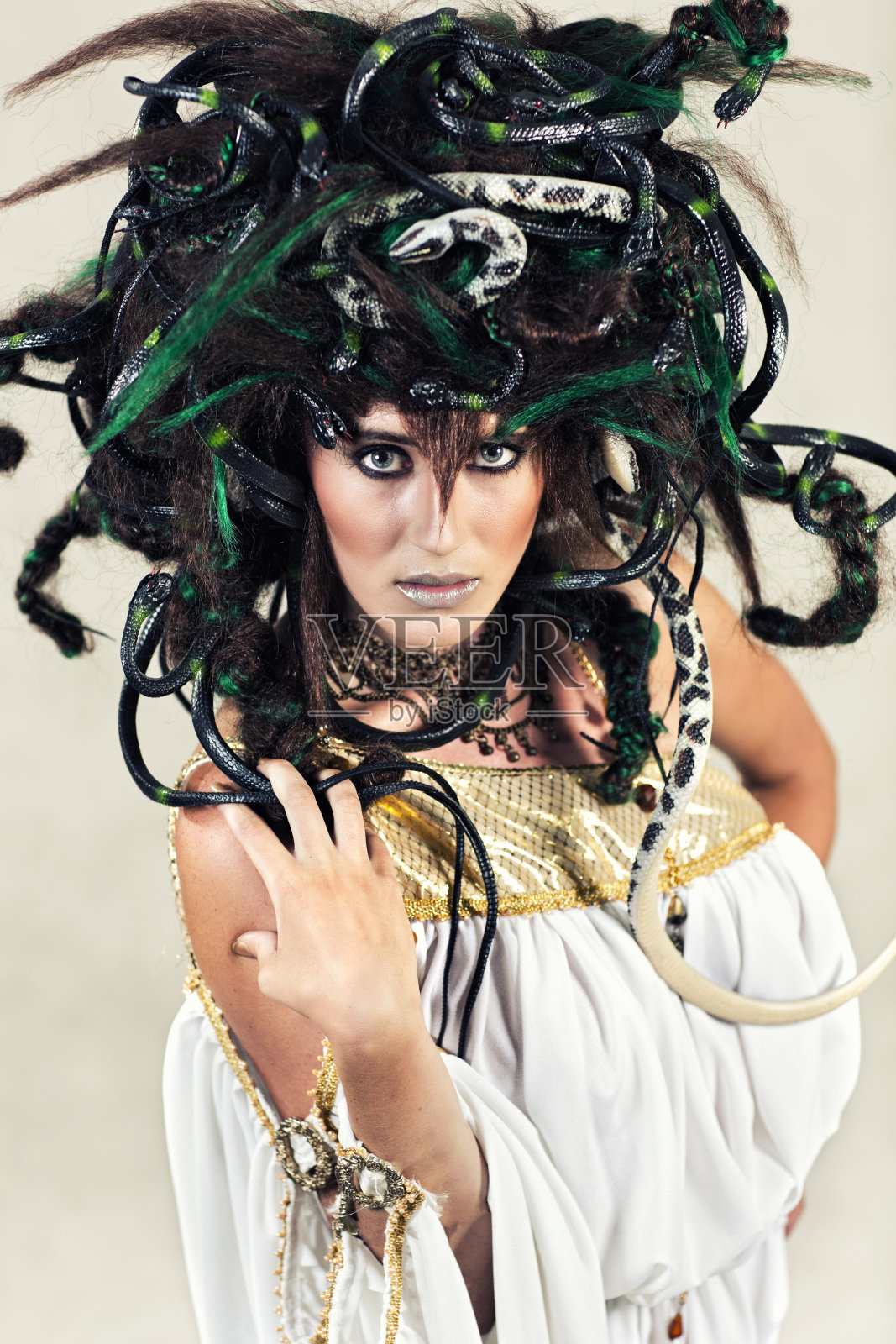 美杜莎照片摄影图片