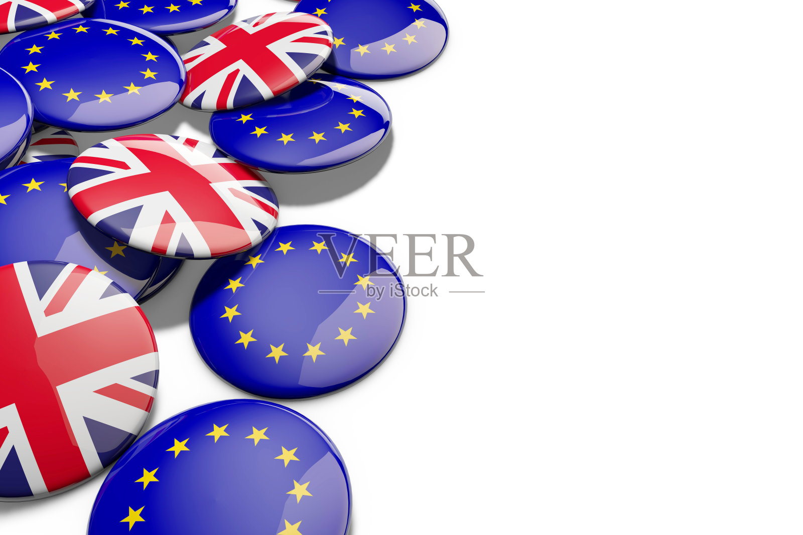 欧盟和英国的概念照片摄影图片