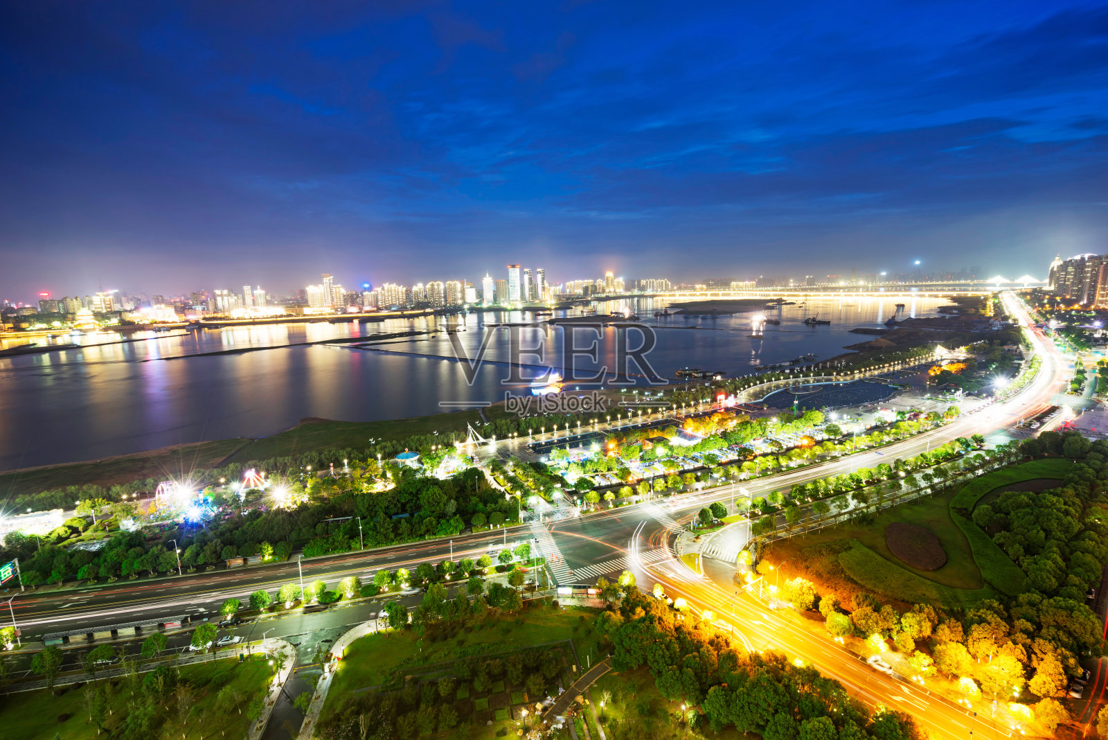 江西南昌江景照片摄影图片