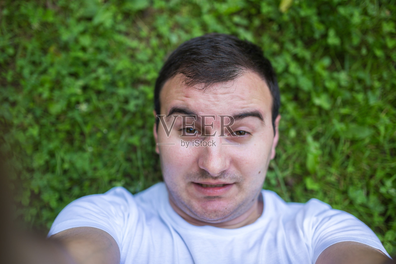 有趣的人自拍照片摄影图片