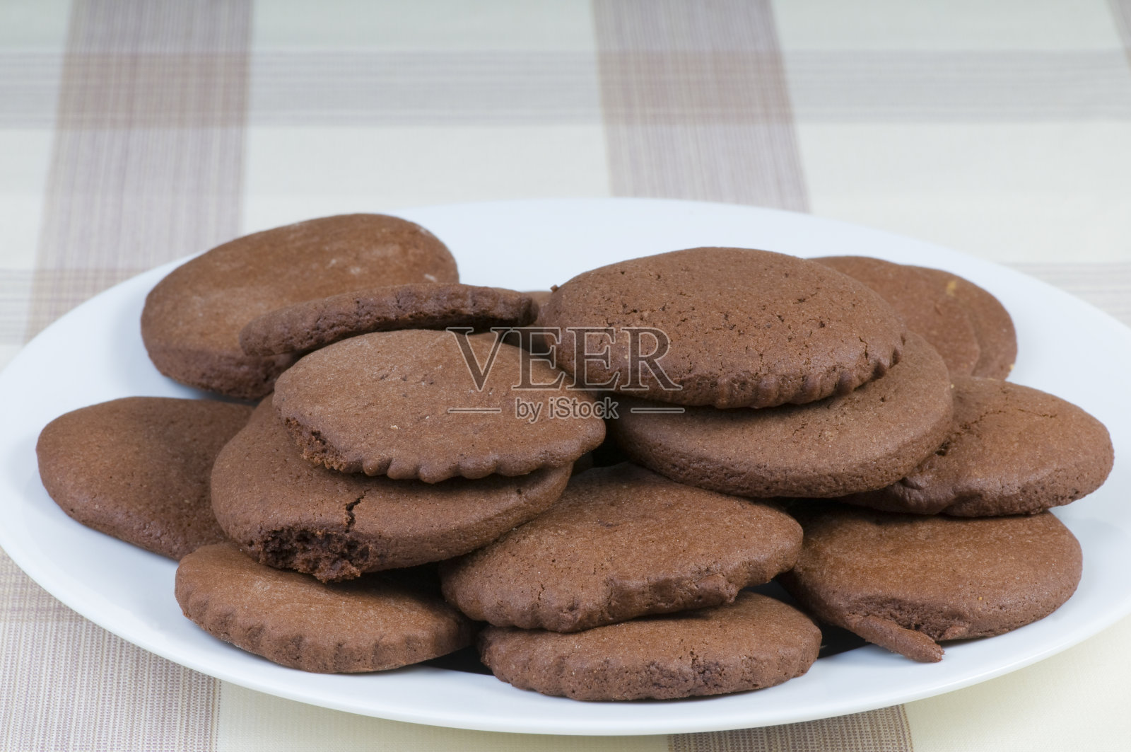 巧克力曲奇饼照片摄影图片