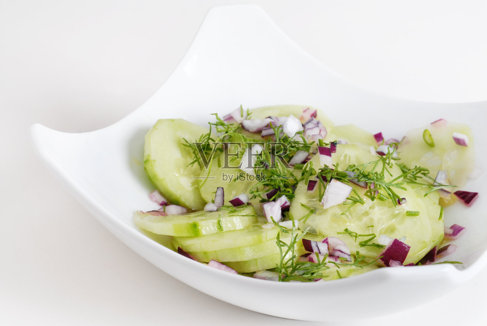 黄瓜沙拉照片摄影图片