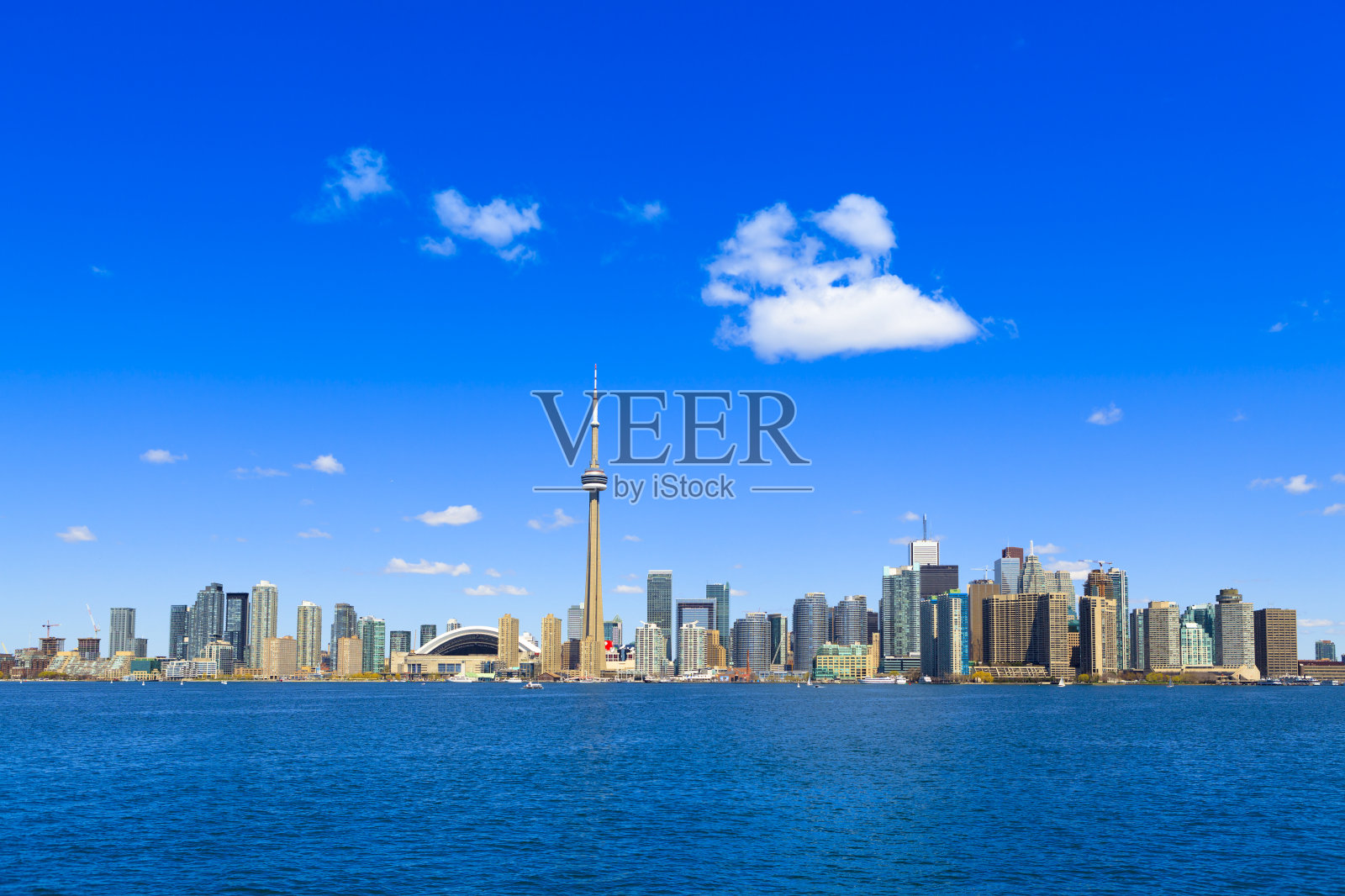 多伦多的天际线照片摄影图片