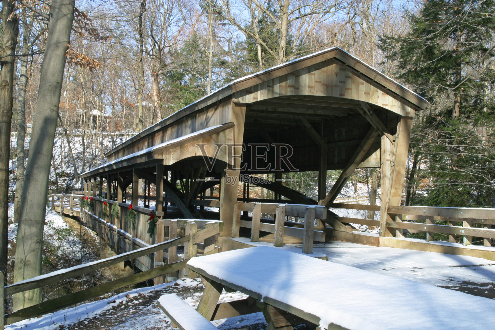 盖顶桥2 -扬斯敦，俄亥俄州照片摄影图片