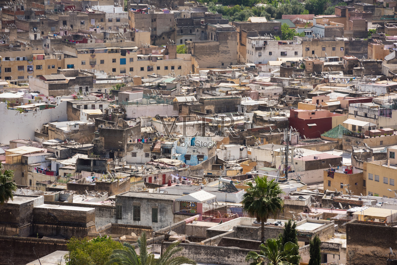 非斯，摩洛哥白天的天空照片摄影图片