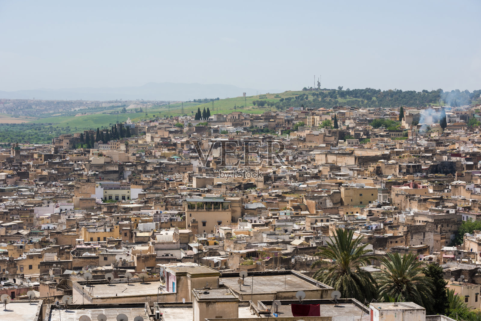非斯，摩洛哥白天的天空照片摄影图片